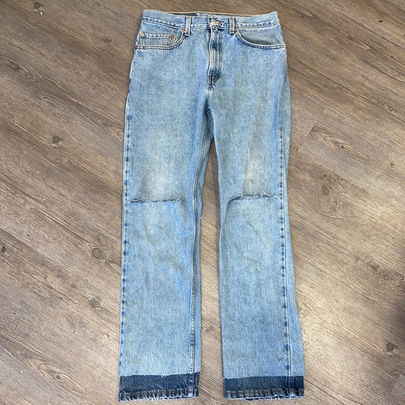 SOLD❌Custom Made Two Tone Jeans - Picture 4 of 4